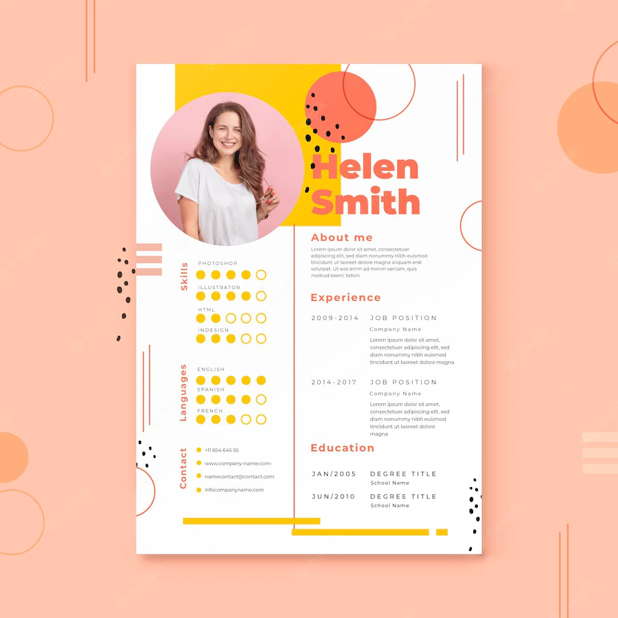 Modern Cv Template 52683 39823