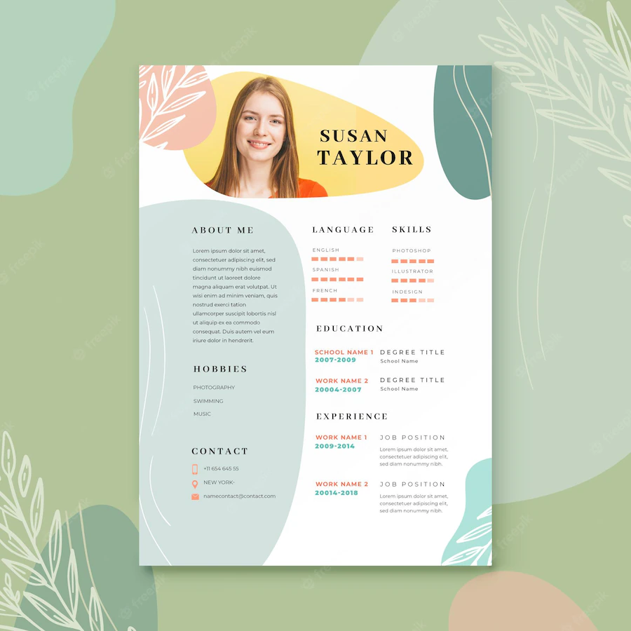 Modern Cv Template 52683 39825