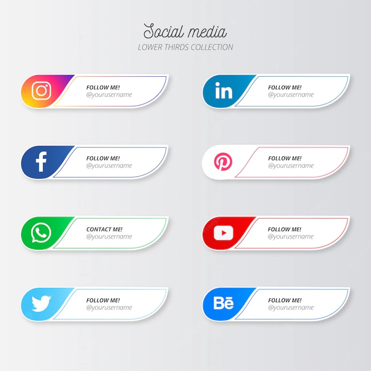 Modern Social Media Lower Thirds 1361 2536