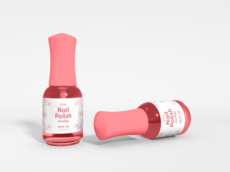 Nail Polish Bottle Packaging Mockup 439185 5444