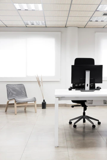 Office Desk With Computer Arrangement 23 2148727498