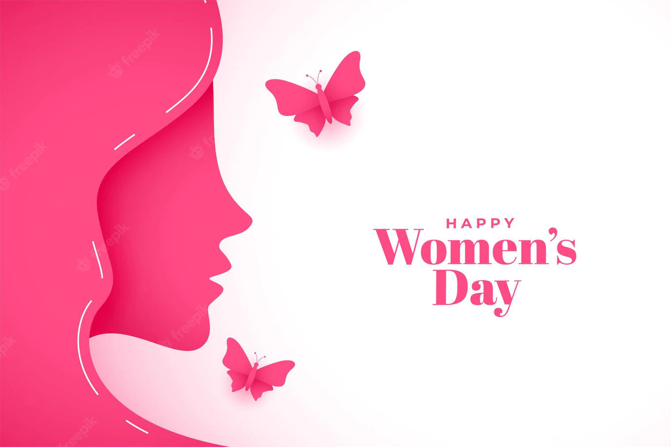 Paper Style Happy Women S Day Greeting Background 1017 30410