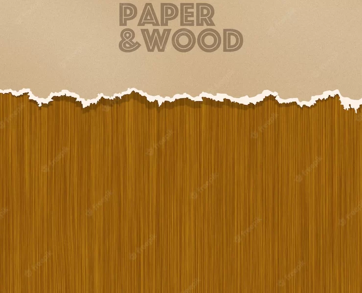 Paper and wood background Free Psd