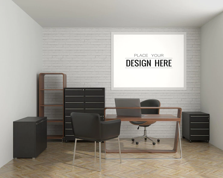 Poster Frame Living Room Psd Mockup 1150 36953