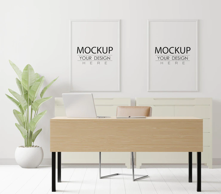 Poster Frames Office Mockup 1150 40713