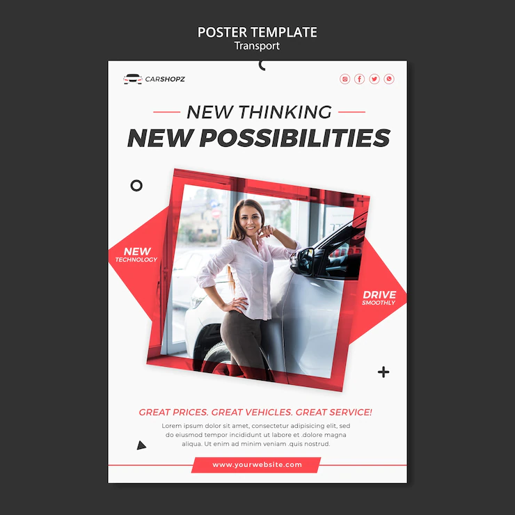 Poster Transport Template Design 23 2149084188