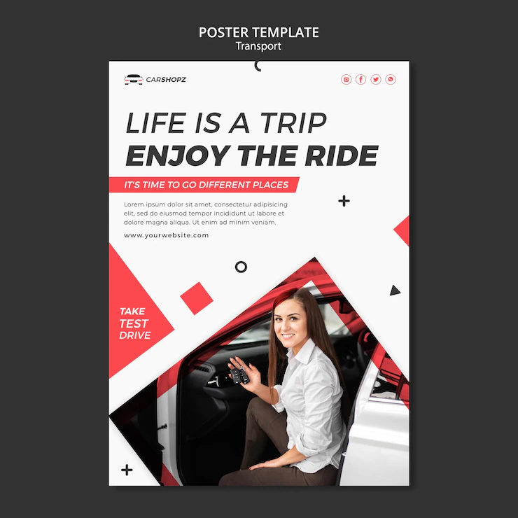 Poster Transport Template Design 23 2149084189