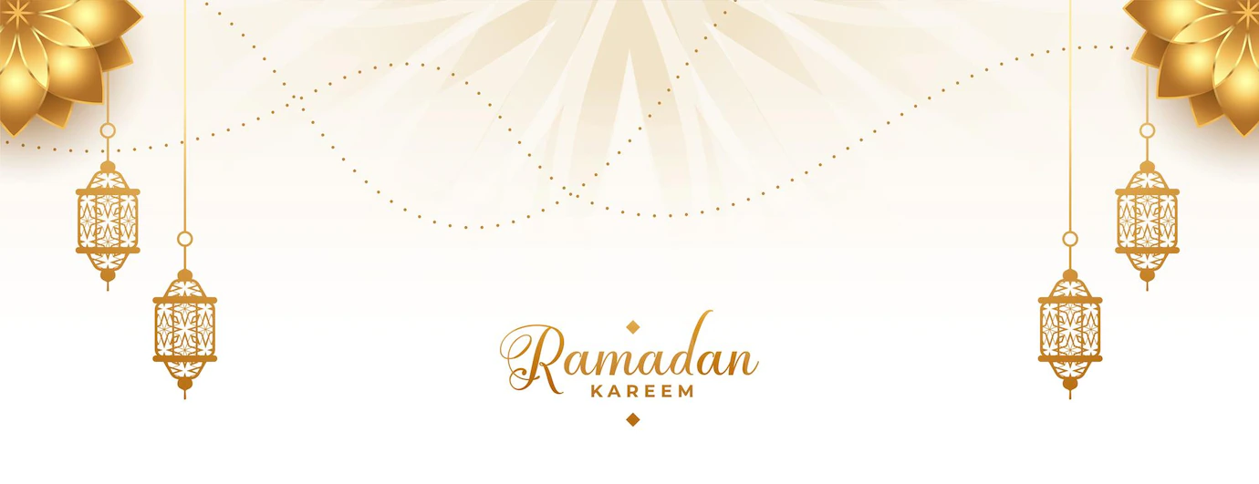 Ramadan Kareem Arabic Golden Banner 1017 31088