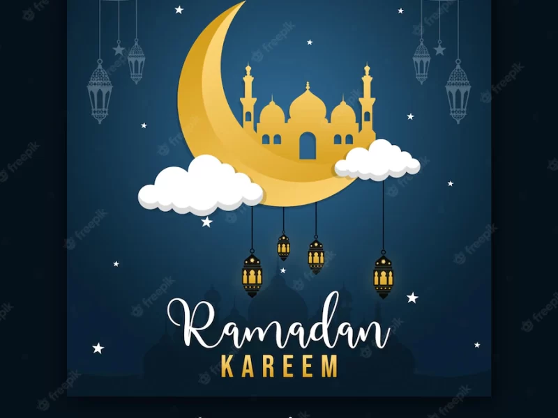 Ramadan kareem traditional islamic festival religious social media banner Free Psd