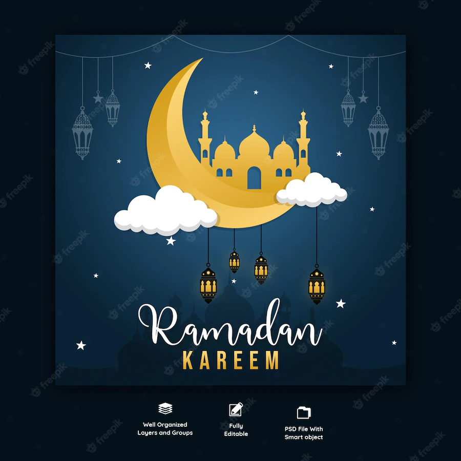 Ramadan Kareem Traditional Islamic Festival Religious Social Media Banner 120329 1522