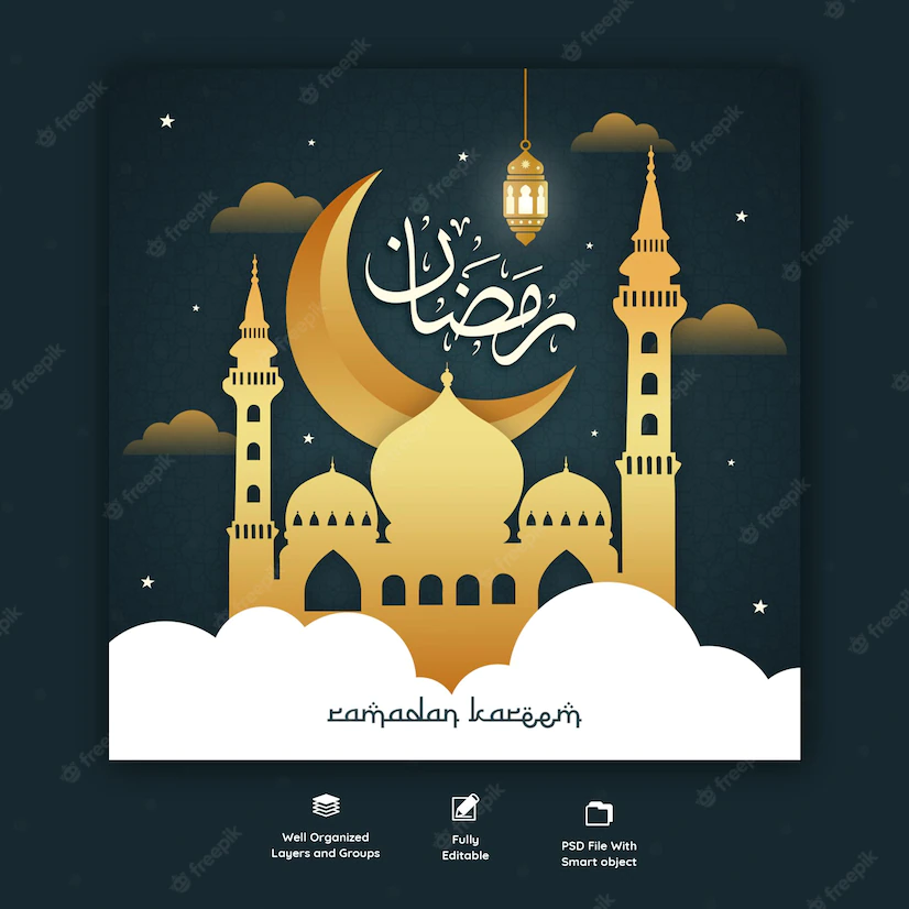 Ramadan Kareem Traditional Islamic Festival Religious Social Media Banner 120329 1525