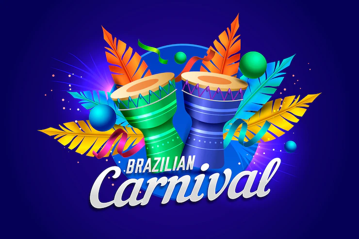 Realistic Brazilian Carnival Illustration 52683 55264