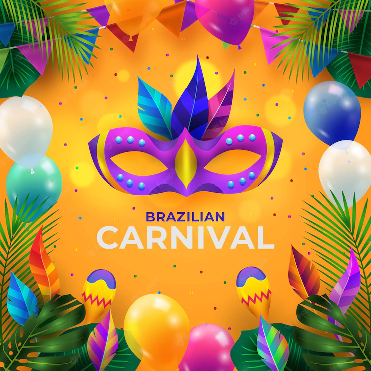 Realistic Brazilian Carnival Illustration 52683 55557