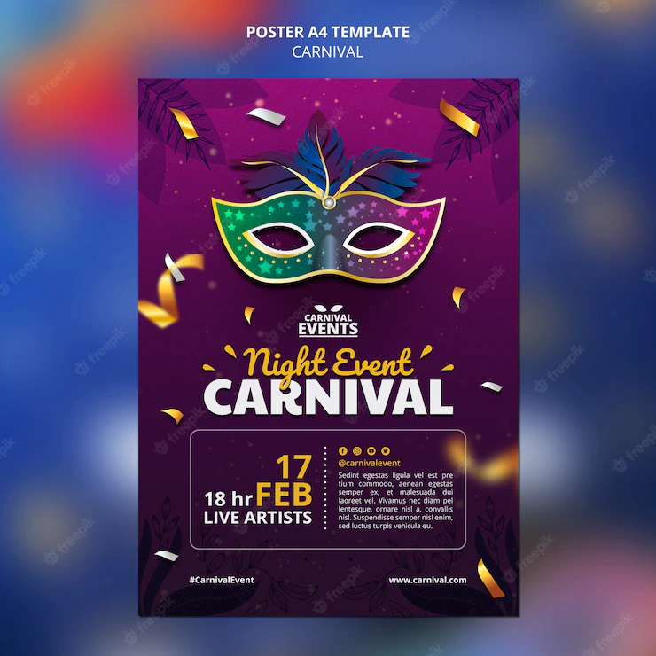 Realistic Carnival Template Design 23 2149282760