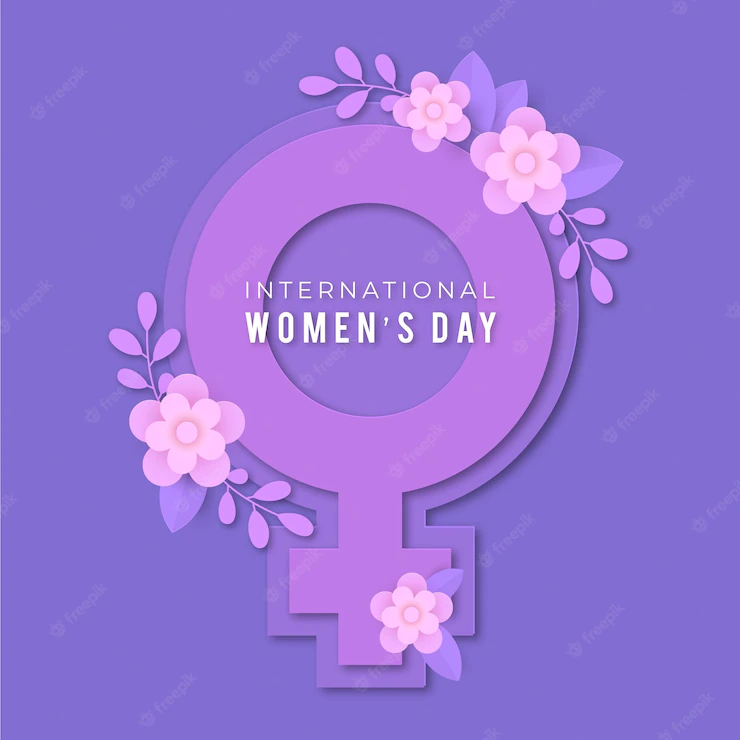 Realistic International Women S Day Illustration Paper Style 23 2148863947