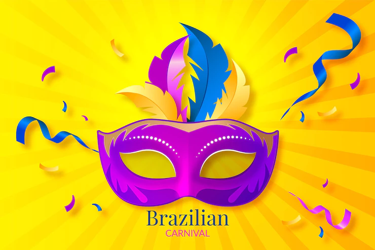 Realistic Mask Brazilian Carnival 23 2148797565