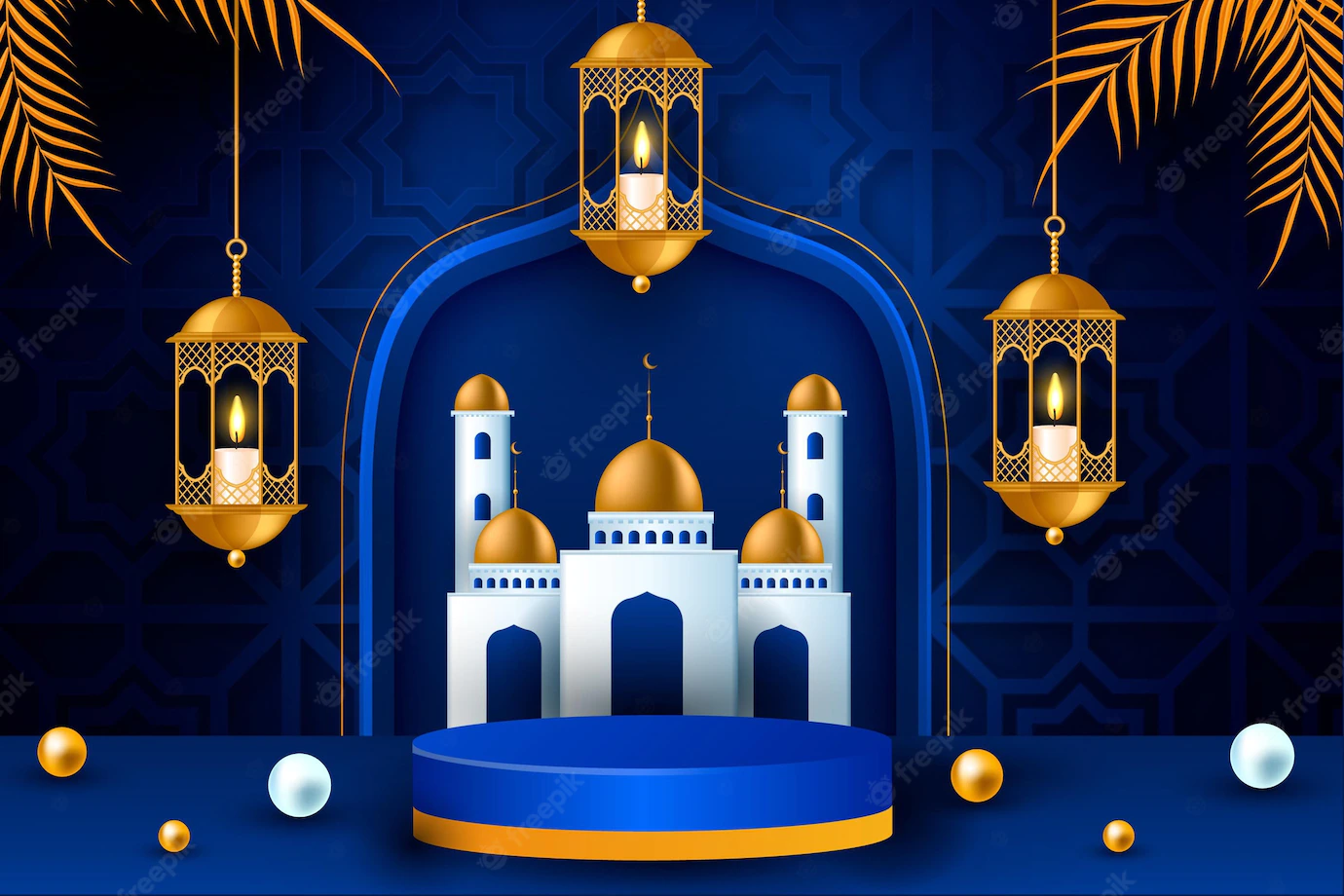 Realistic Ramadan Kareem Background 52683 57448