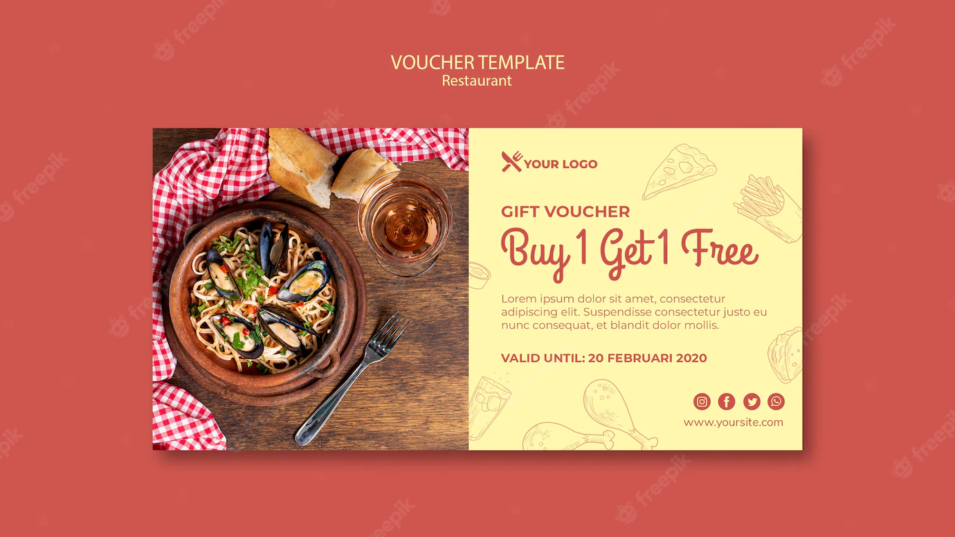 Restaurant Gift Voucher Template 23 2148457657