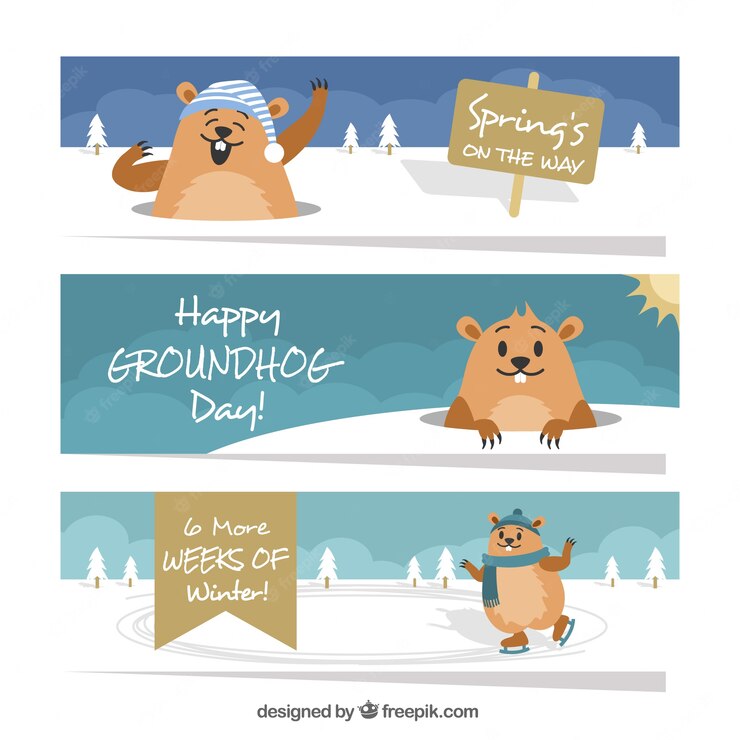 Set Groundhog Day Banners 23 2147596274