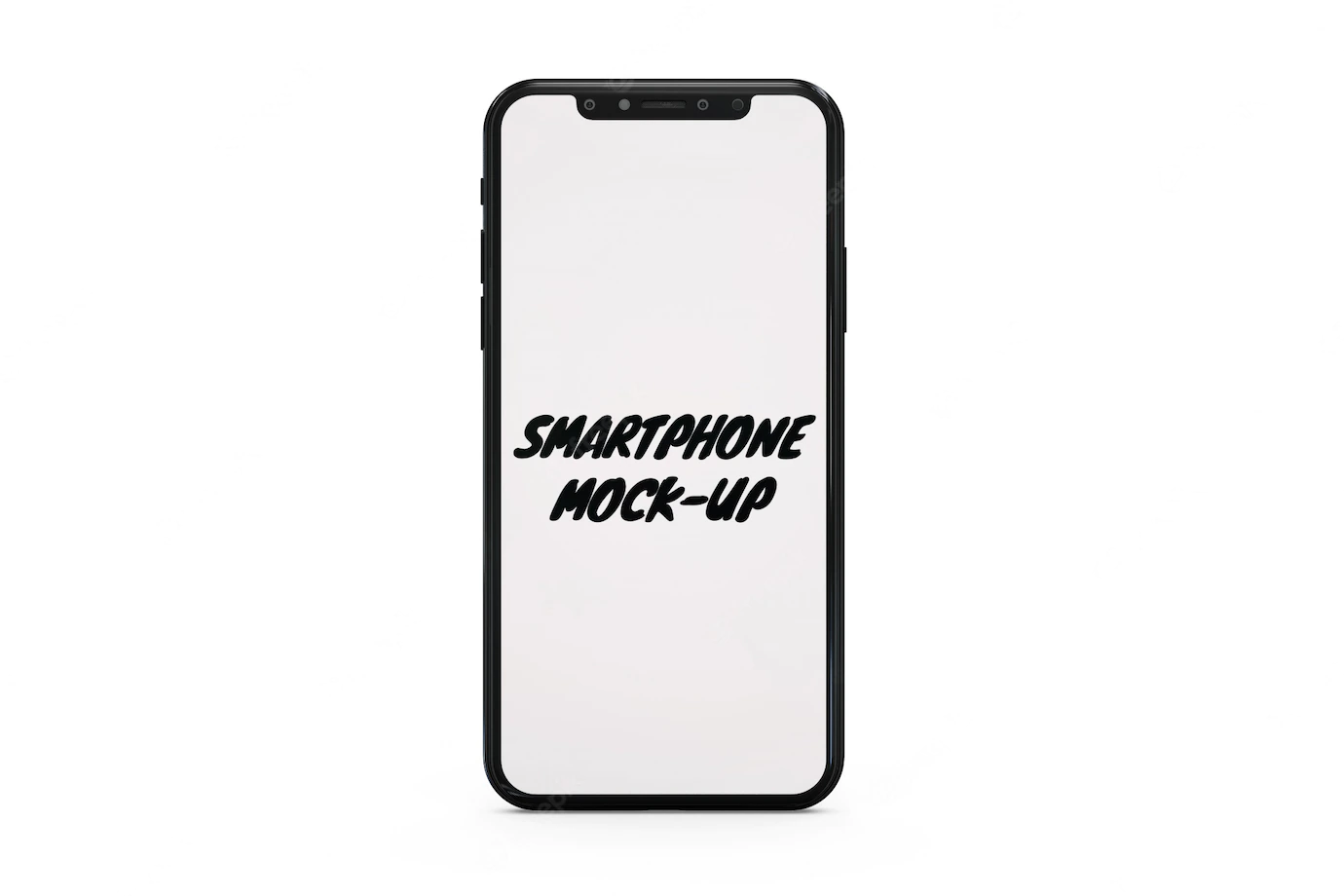 Smartphone Mock Up Isolated 1310 1576