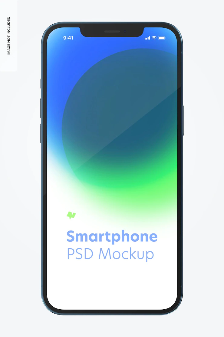 Smartphone Mockup Front View 1332 2924