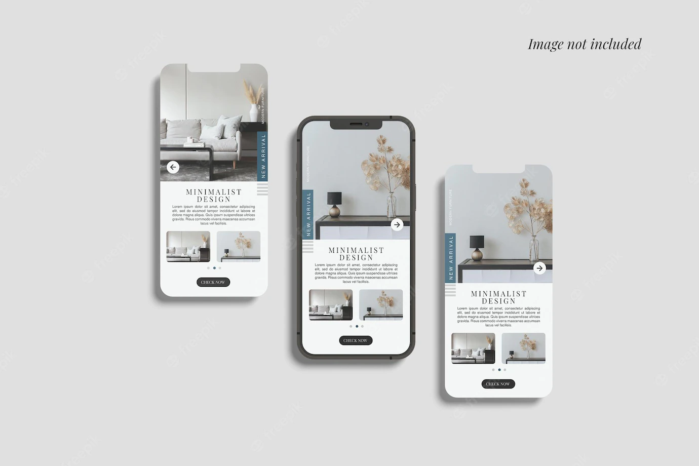 Smartphone Two Screen Mockups 7838 446