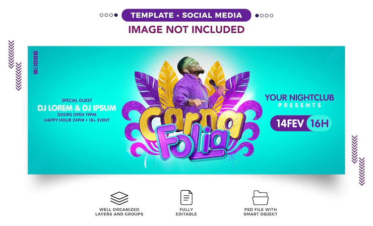 Social Media Banner Carna Folia Carnival Events 220664 2715