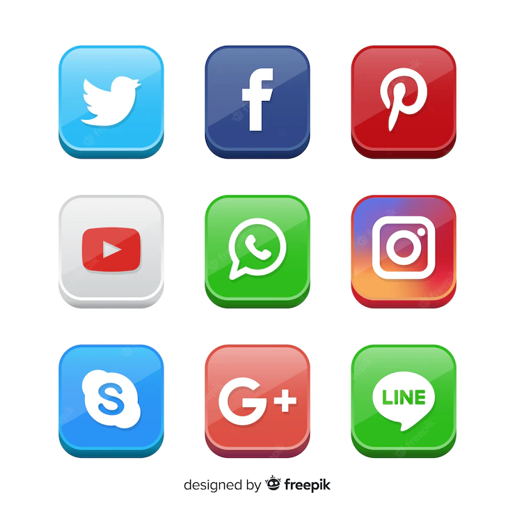 Social Media Logo Collection 23 2148085596