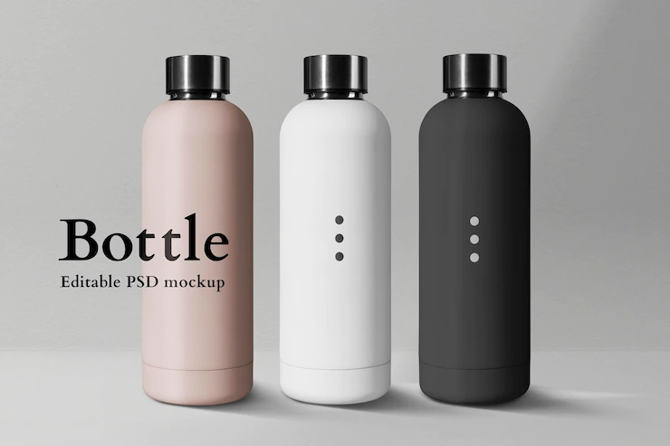 Sport Bottle Mockup Psd Stainless Steel Minimal Design 53876 130098