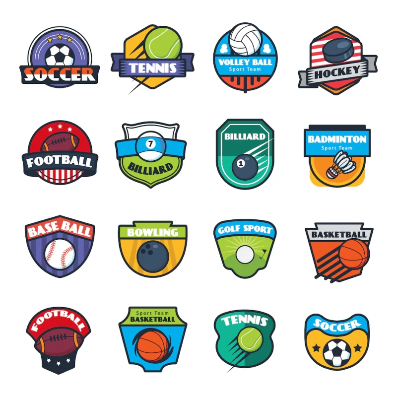 Sport logo collection Free Vector Sport logo collection Free Vector