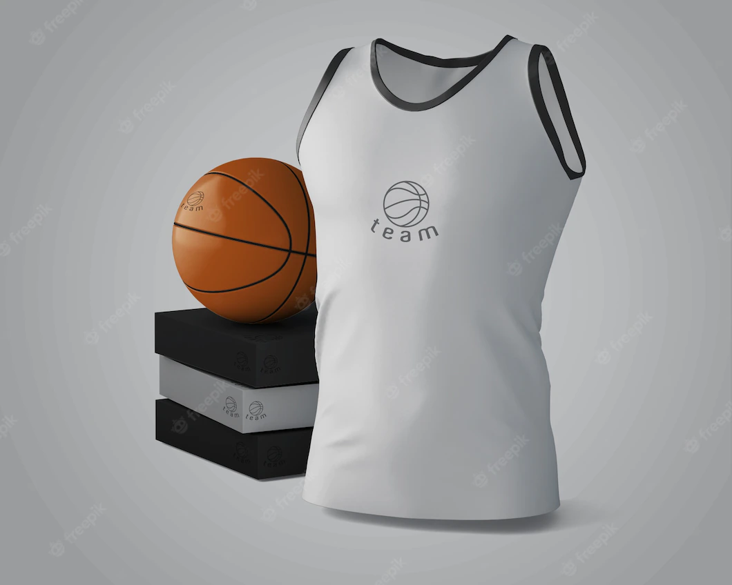 Sports Shirt Mockup With Brand Logo 23 2148126772