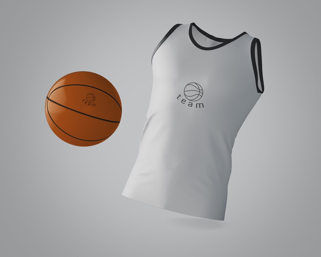 Sports Shirt Mockup With Brand Logo 23 2148126773