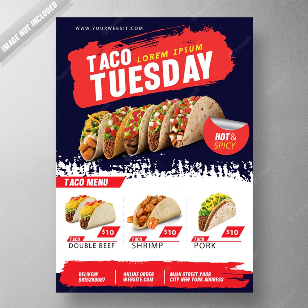 Taco Tuesday Flyer Psd Template 1409 1116