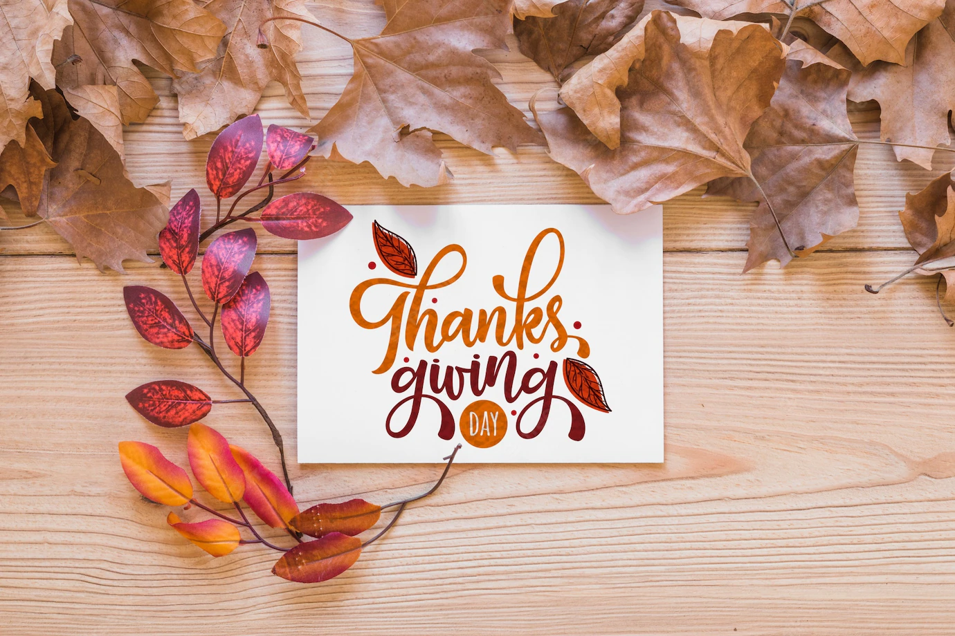 Thanksgiving Mockup With Greeting Card 23 2147982984