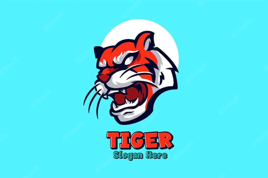 Tiger Mascot Logo 32991 735