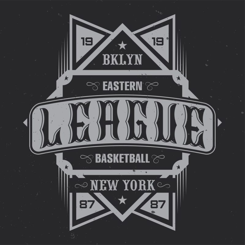Vintage label with lettering composition Free Vector Vintage label with lettering composition Free Vector