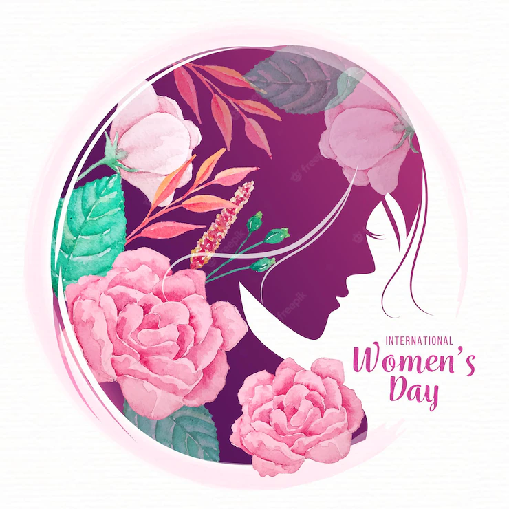 Watercolor International Women S Day 52683 55060