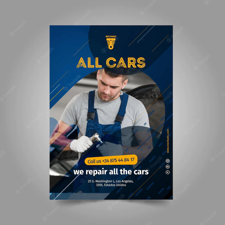 We Repair All Cars Poster Template 23 2148627937