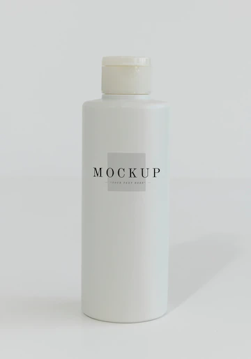 White Shampoo Conditioner Bottle Mockup 53876 57793