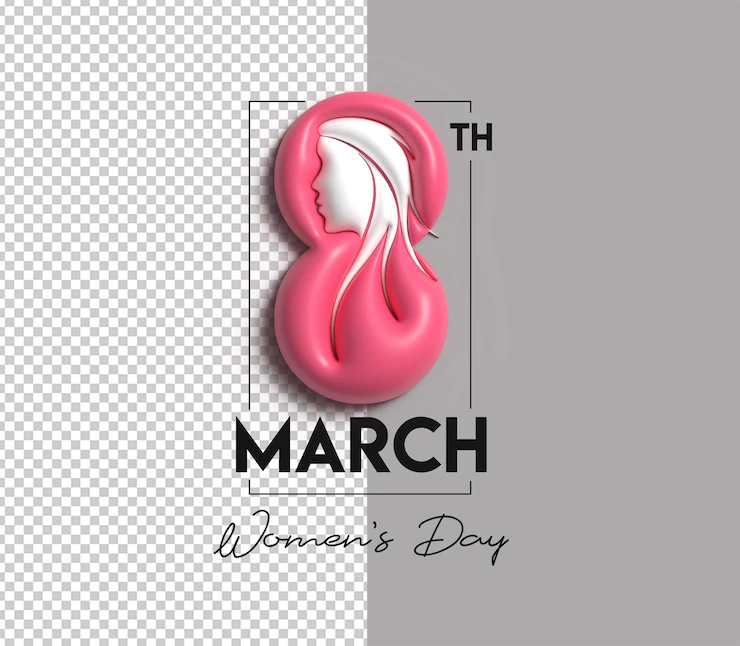 Women S Day 8 March Space Your Text 3d Render Illustration Design 460848 9834