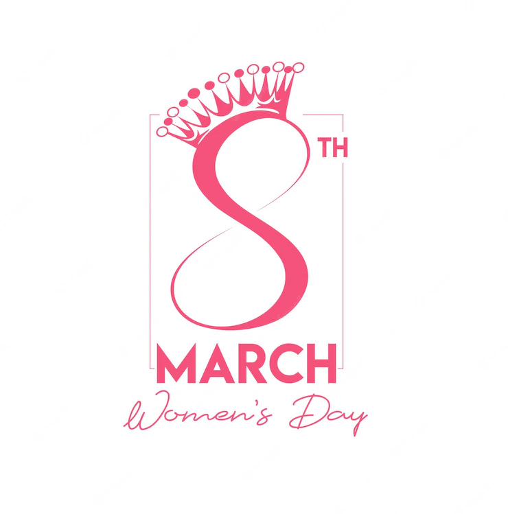 Womens Day 8th March Text Design 460848 10149