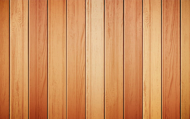 Wood background realistic Free Vector