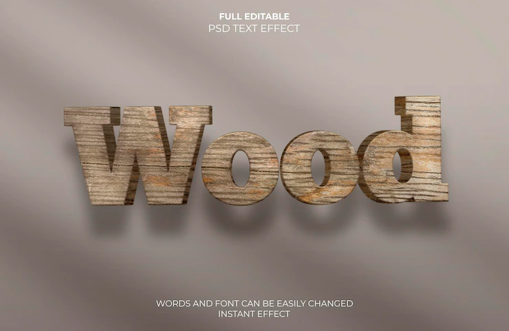 Wood Text Effect 125540 855