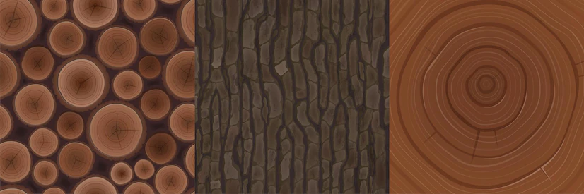 Wooden Textures Game Tree Bark Woodpile Cut 107791 10250