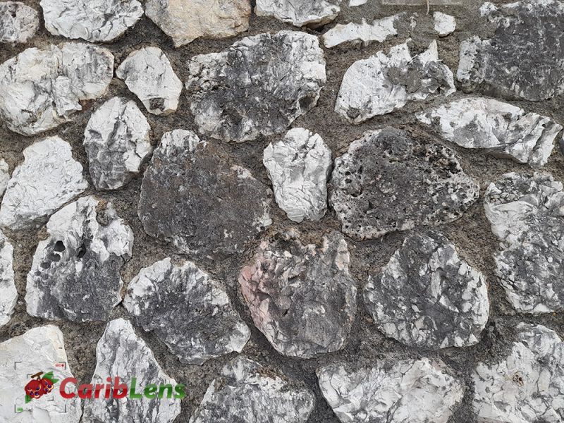 Mountain stone texture on retaining wall background free download