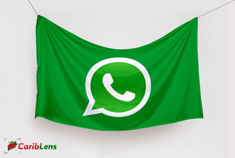 WhatsApp icon logo flag background Social Media 3D flag PNG