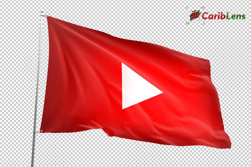 YouTube logo Social Media flag PNG free image download