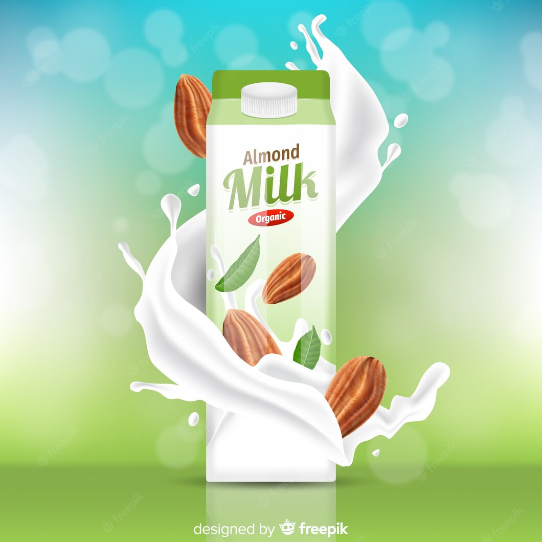 Almond Milk Abstract Background 52683 666