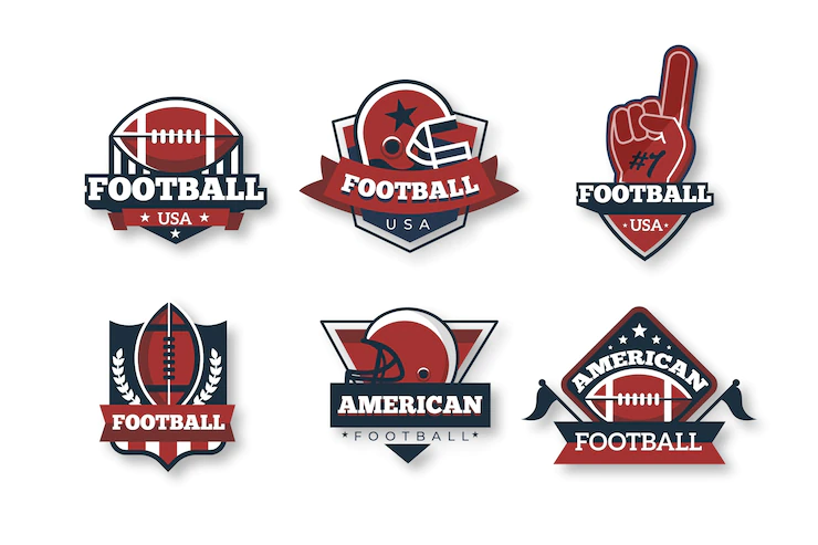 American Football Badges Retro Style 23 2148439849