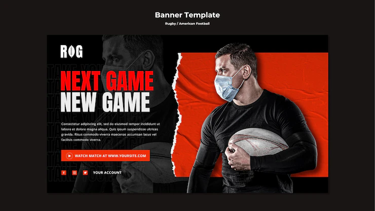 American Football Banner Template 23 2148818915